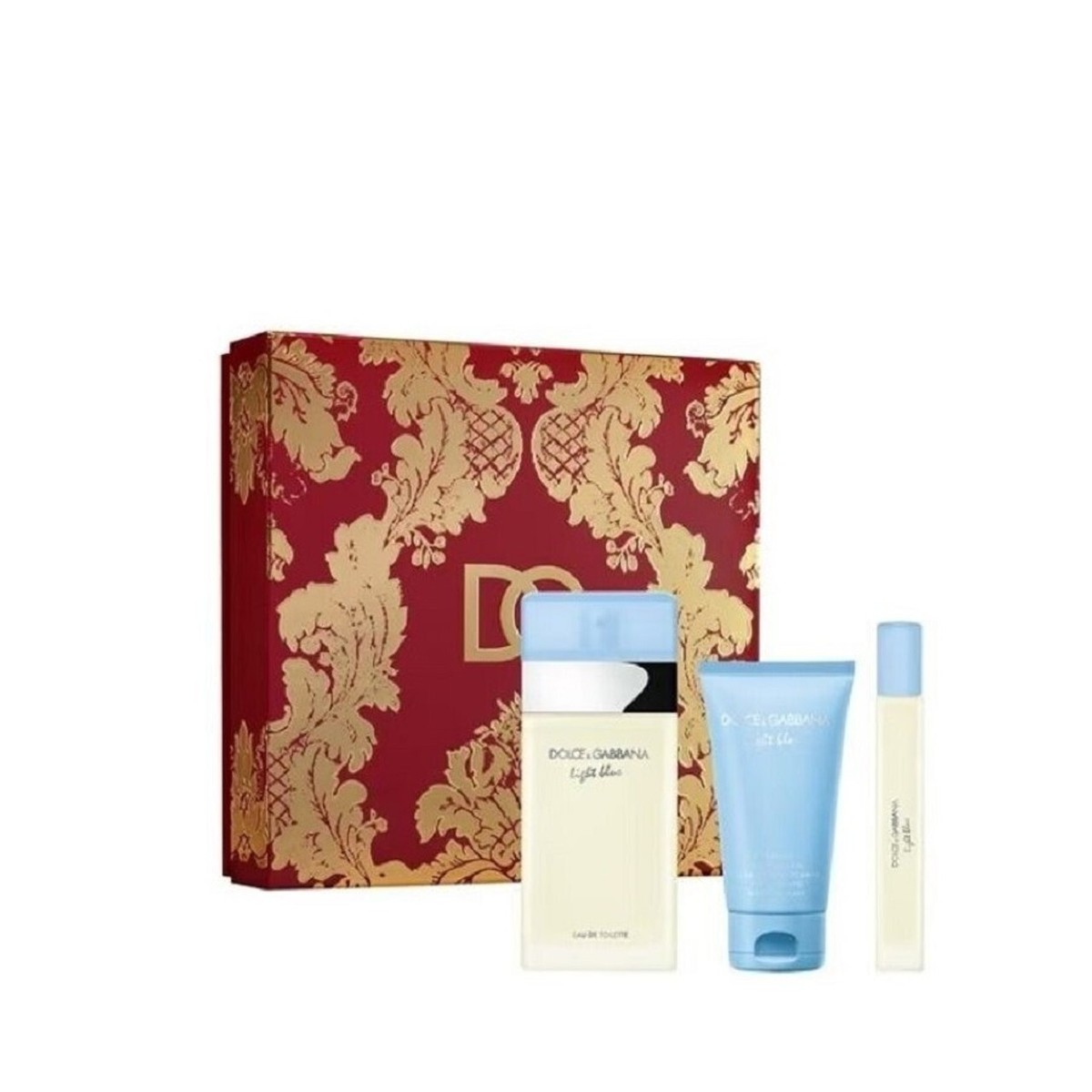 DOLCE & GABBANA LIGHT BLUE FOR WOMEN 3 PC GIFT SET | eBay