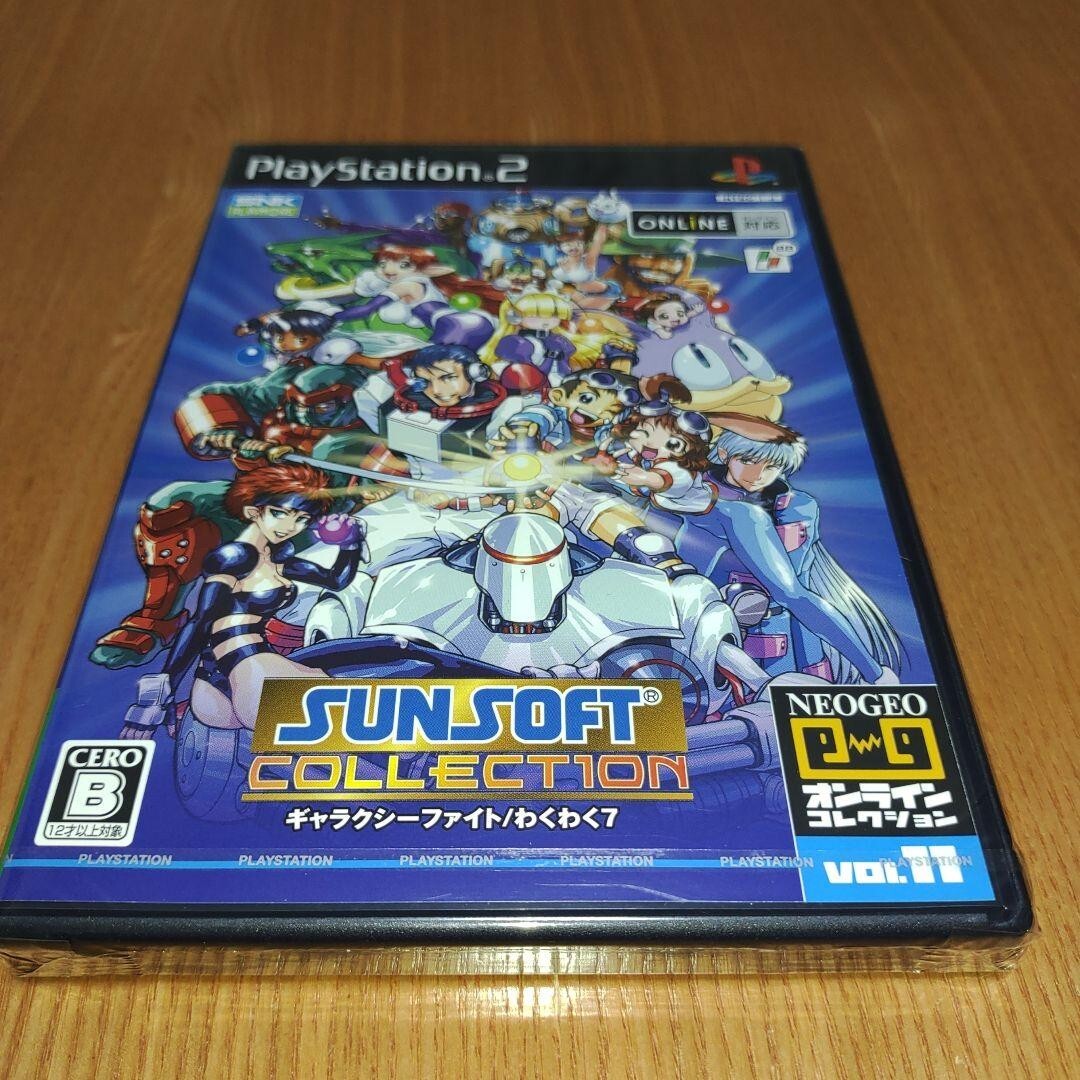 PS2 Neo Geo Sunsoft Collection SNK Galaxy Fight Wakuwaku 7