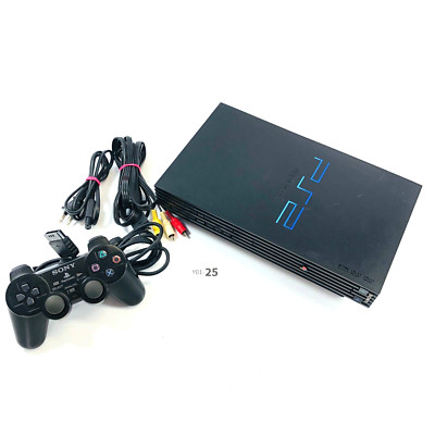 EX+++++] Sony PlayStation 2 PS2 SCPH-39000 BK black Console NTSC-J