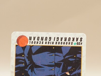 Sakuragi's posse syohoku Slam Dunk Card No.35 anime Japanese