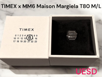 TIMEX x MM6 Maison Margiela T80 Ring Watch M/L Authentic S33YW0003