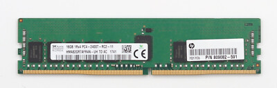 SK Hynix 16GB 1RX4 PC4-2400T-RC2-11 ECC REG Server Memory P/N