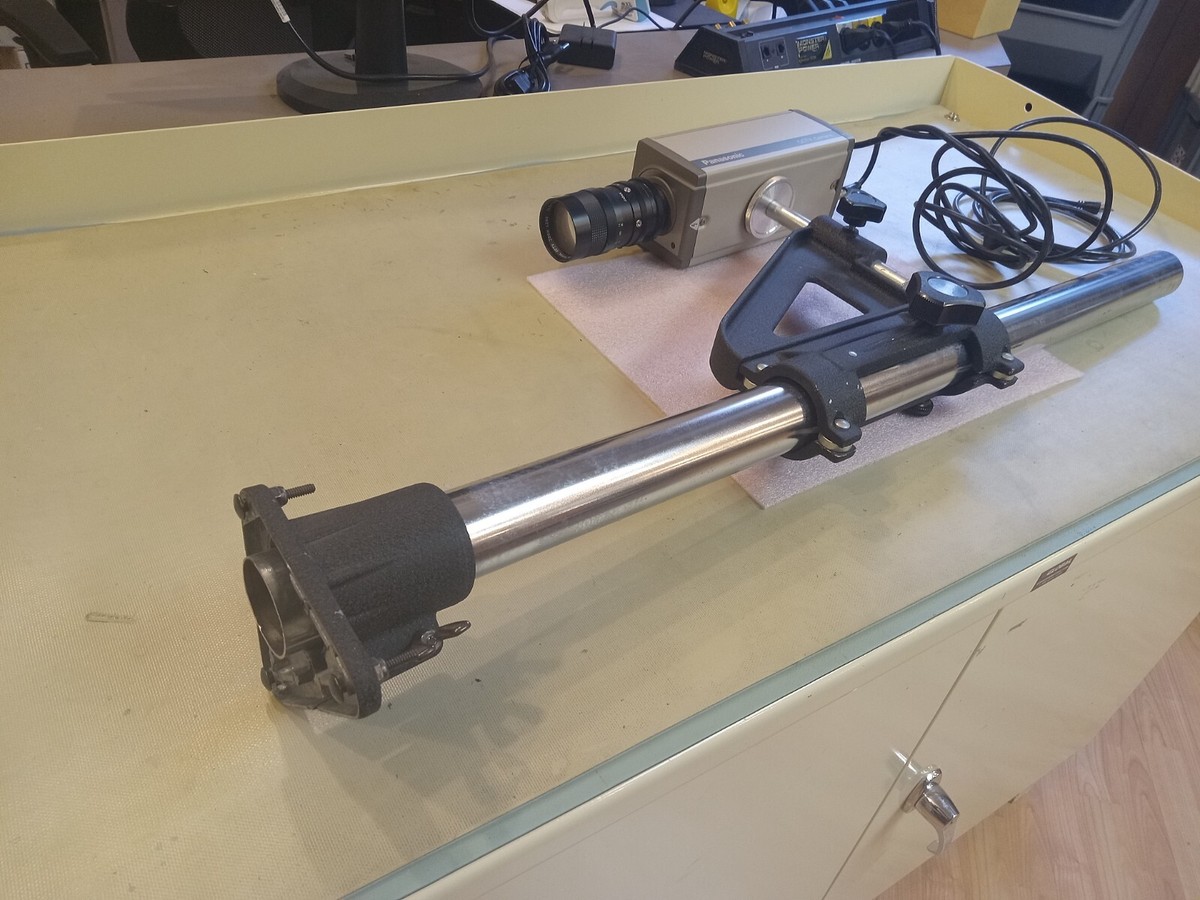 Panasonic CCTV Camera Model WV-1410 with macro-12.5-75mm f 1.8