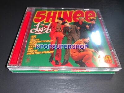 SHINEE 5th Album 1 of 1 CD Great Rare OOP Booklet KEY Ttakji Red
