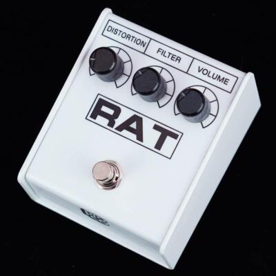 Pro-co RAT 2 WHITE IKEBE 40th Anniversary Distortion pedal Music