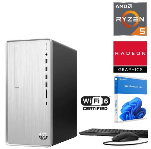 HP - OmniDesk Desktop - AMD Ryzen 5 8500G 2024 - 16GB DDR5 Memory