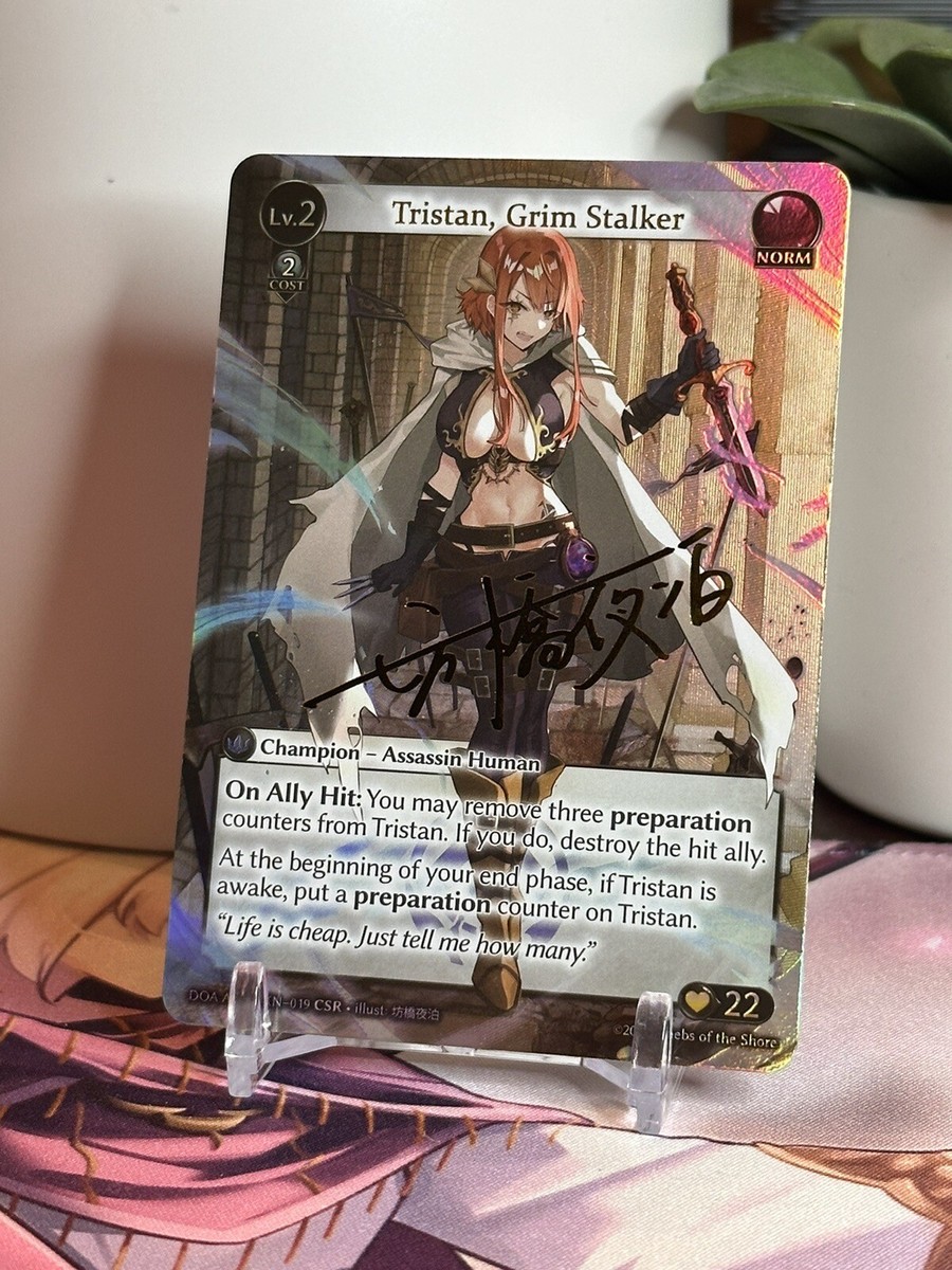 Grand Archive TCG Tristan, Grim Stalker - DOA Alter EN-019 - CSR