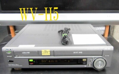 vhs video deck vhs 8mm dubbing SONY WV-H5 I1042 for sale online | eBay