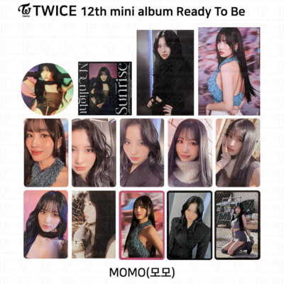 TWICE 12th Mini Album Ready To Be Photocard Message Card Poster