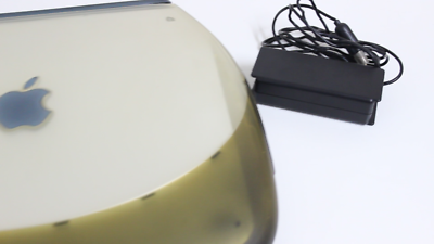 Apple iBook G3 Clamshell M2453 color dark gray screen degradation