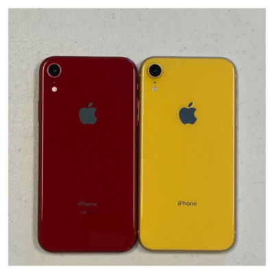 Apple iPhone XR 64GB Unlocked - Black/Yellow/Blue - Free Shipping
