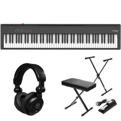 Roland FP-30X 88 Keys SuperNATURAL Portable Digital Piano, Black