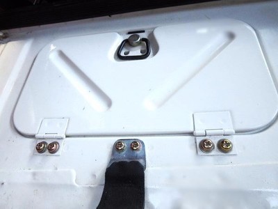 Luggage strap & storage box lid screw & lock washer Datsun 240Z