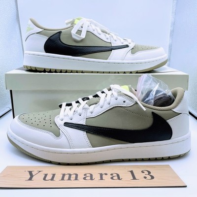 Travis Scott Nike Air Jordan 1 Low Golf NRG Olive FZ3124-200 Men's