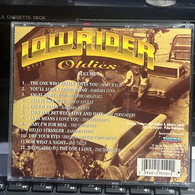 Lowrider Oldies, Vol. 1 by Various Artists (CD, Thump Records