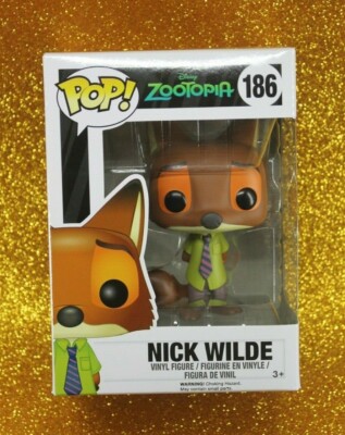 FUNKO POP DISNEY ZOOTOPIA #186 NICK WILDE VAULTED VINYL FIGURE