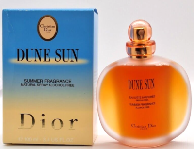 ❤️DUNE SUN,CHRISTIAN DIOR,SUMMER FRAGANCE ALCOHOL FREE,3.4OZ