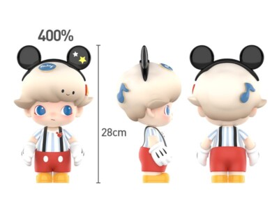 POPMART MEGA JUST DIMOO 400% Mickey Mouse New from Japan 11 inch