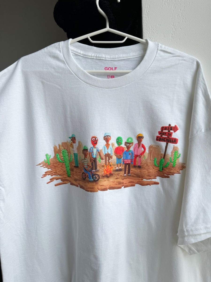 TYLER THE CREATOR GOLF WANG COACHELLA reprinted t-shirt QT4432 | eBay