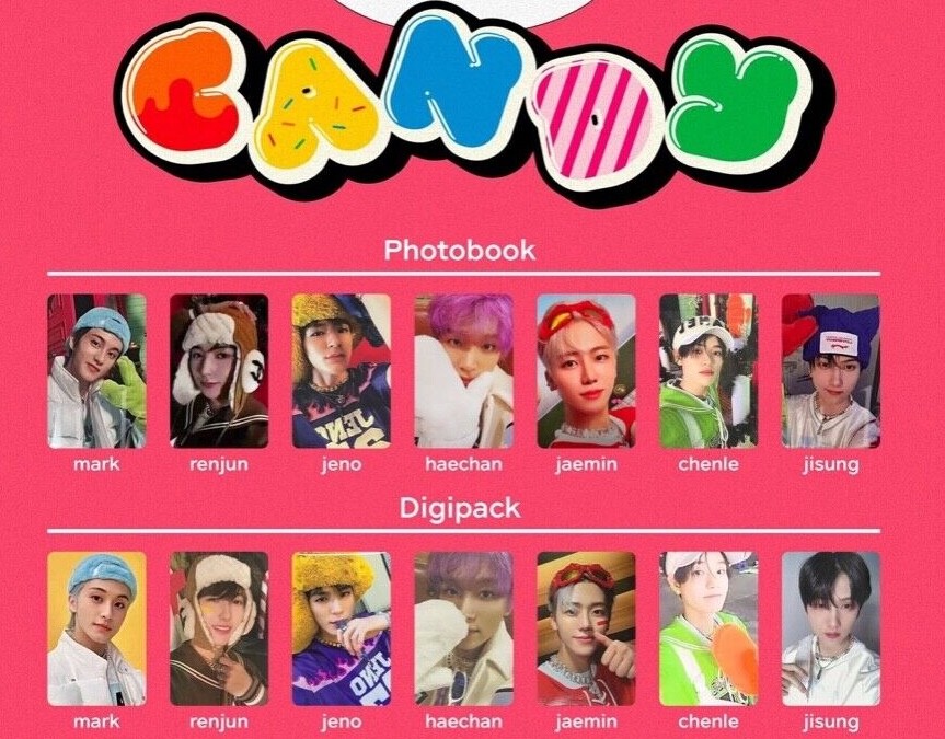 NCT DREAM SPECIAL WINTER ALBUM CANDY OFFICIAL PHOTOCARD PHOTOBOOK