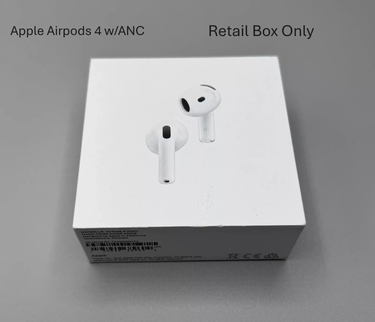 Original Apple Airpods 4 ANC EMPTY Retail Box & Manual Only | eBay