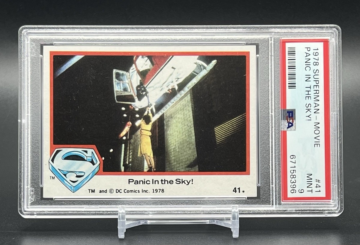 レア 1978 SUPERMAN Sunbeam シール ビンテージ PSA 5 レア 1978