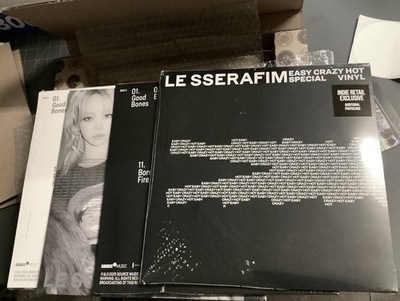 LE SSERAFIM - Easy-Crazy-Hot [Indie-Exclusive Silver White] NEW