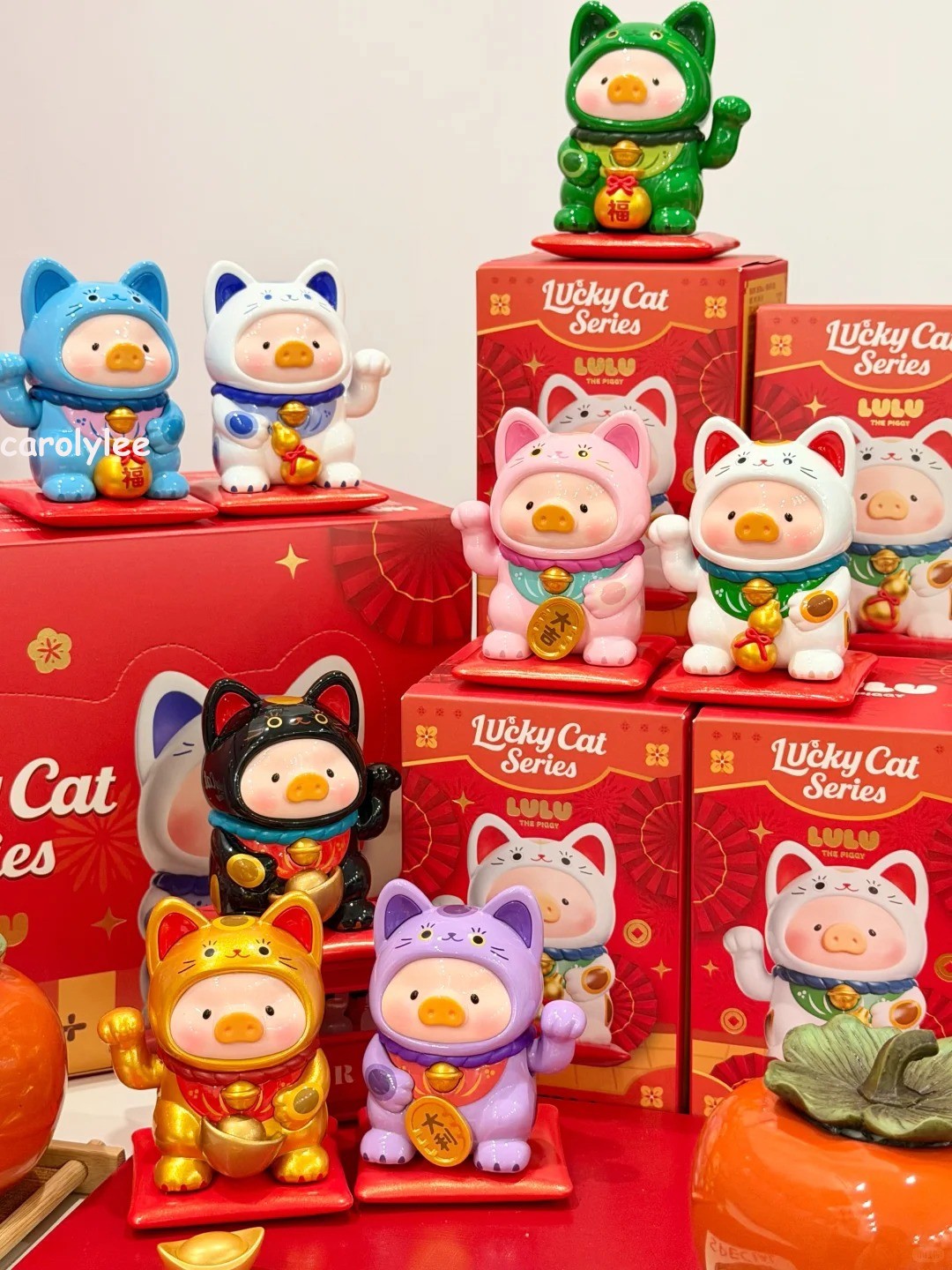 Toyzero Lulu The Piggy Lucky Cat Series Confirmed Blind Box Figure