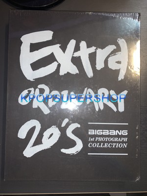 Big Bang Extraordinary 20's Photobook First Press New GD TOP OOP