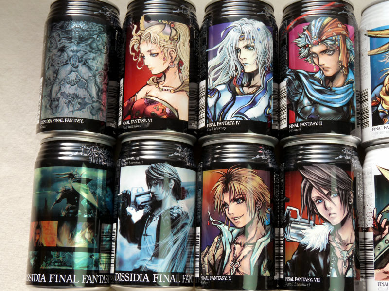 サントリーのポーション「DISSIDIA FINAL FANTASY POTION」でFF歴代の