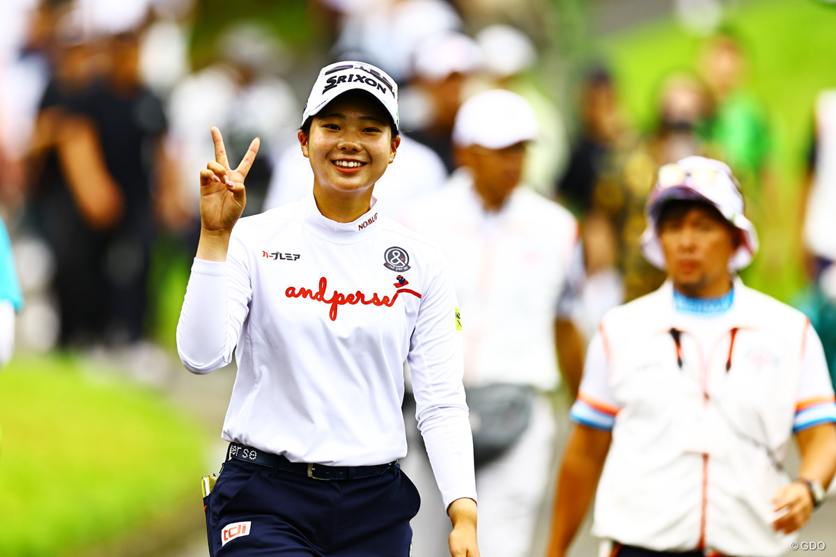 菅楓華はツアー5人目の初優勝→2週連続Vにメジャーで挑戦 【国内女子