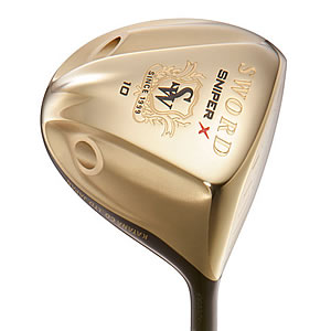 カタナ SWORD SNIPER X ドライバー エメラルド/ゴールドの試打レビュー