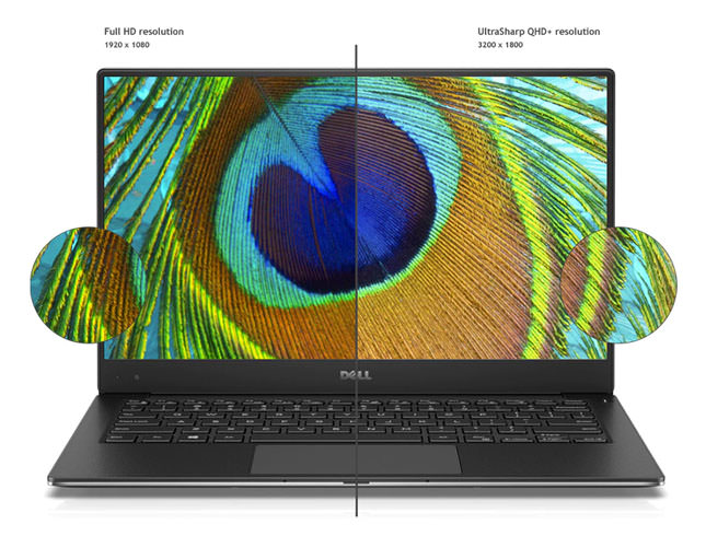 Dell XPS 13 9360 13.3-inch QHD+ Touch Display Intel Core i7-7560
