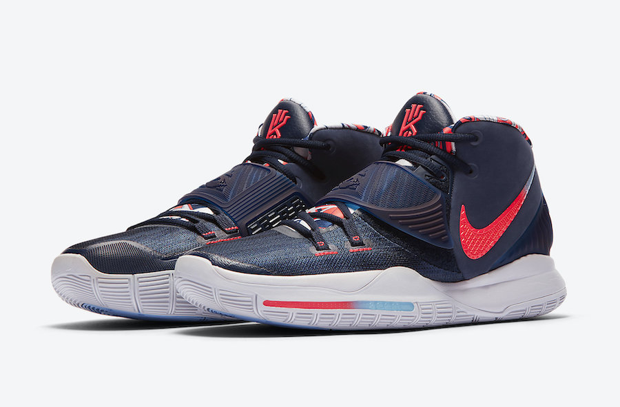 国内4月1日(水)発売！ナイキ カイリー6 USAカラー オフィシャル画像