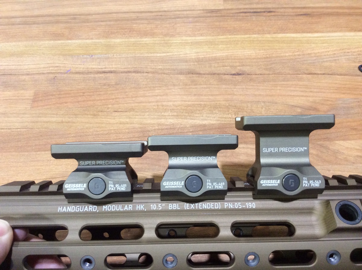 ACE1ARMS製 GEISSELE（ガイズリー） T1/T2ドットサイト用 レプリカ