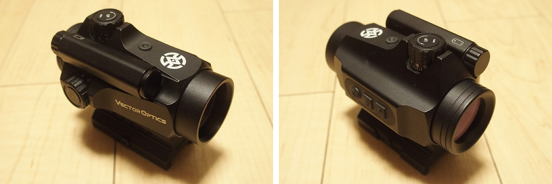 大きくてクリアなレンズが特徴、Vector Optics SCRD-26 Nautilus 1×30