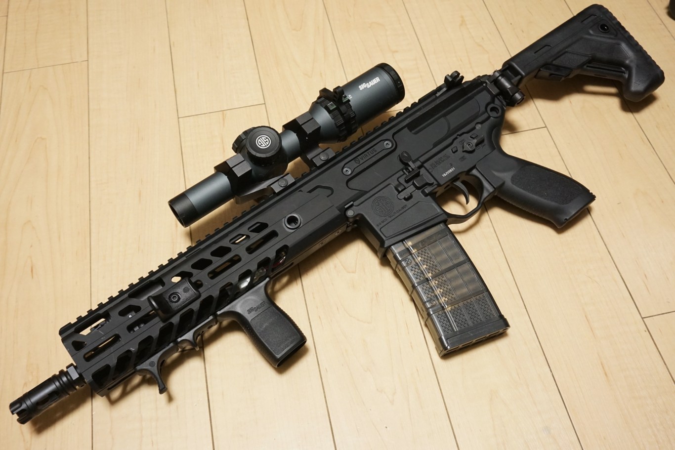SIG SAUER MCX/MPX用 伸縮・折りたたみストック、『Telescoping