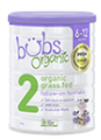 6缶 Bubs バブズ オーガニック 粉ミルク ステップ2FREMON出品 Bubs