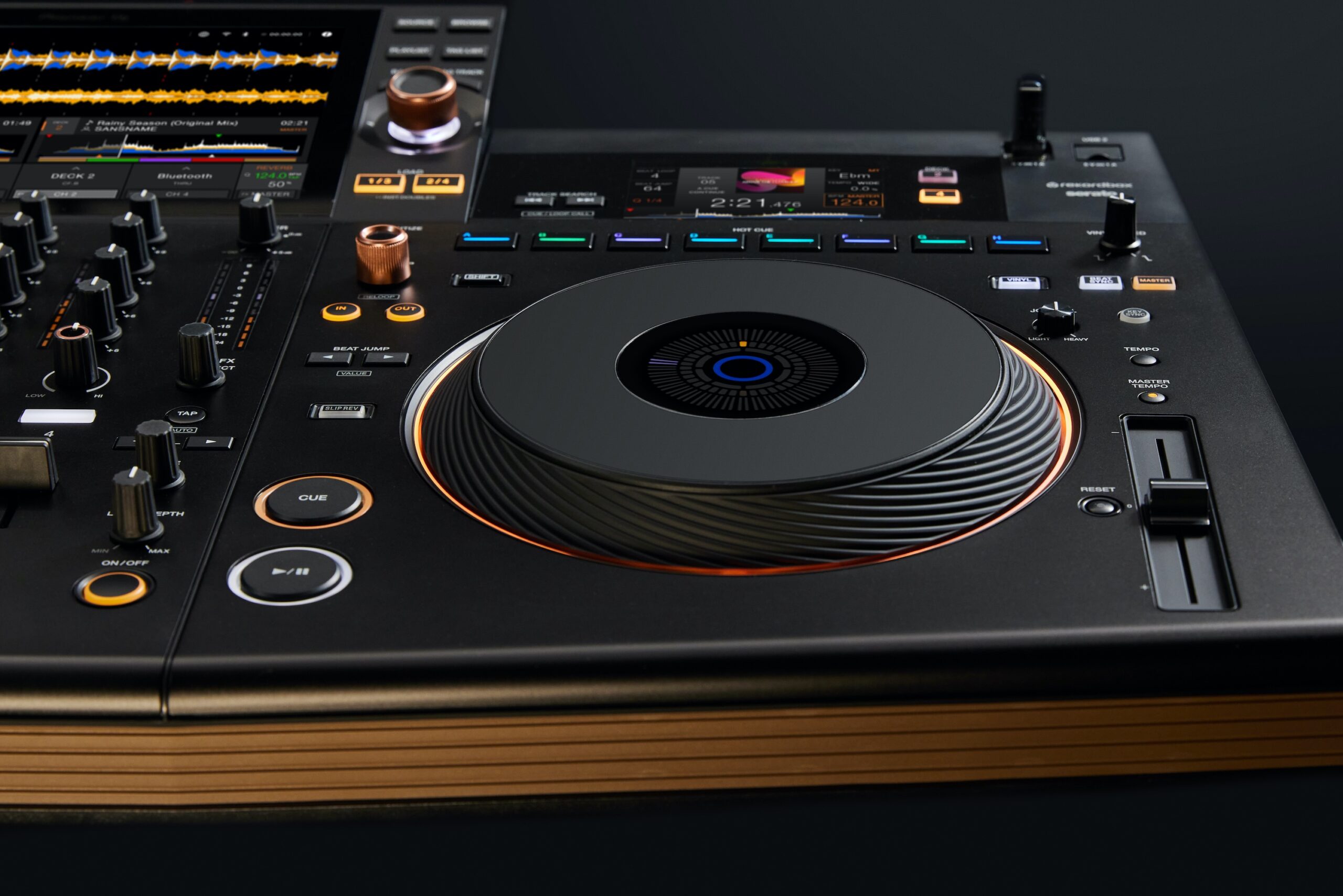 Pioneer DJ's OPUS-QUAD is real: 4-deck standalone in a slanted
