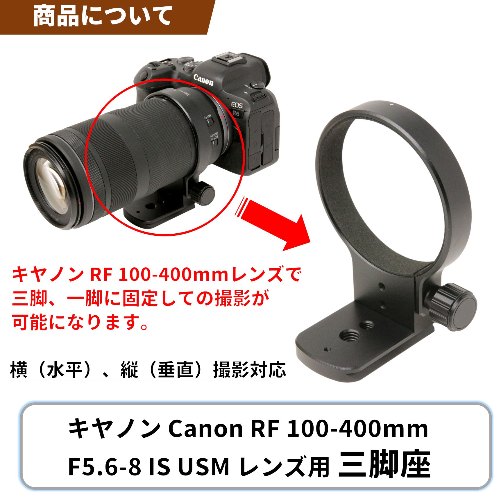 三脚座（レンズフット、レンズプレート） | シューカバー、レンズ