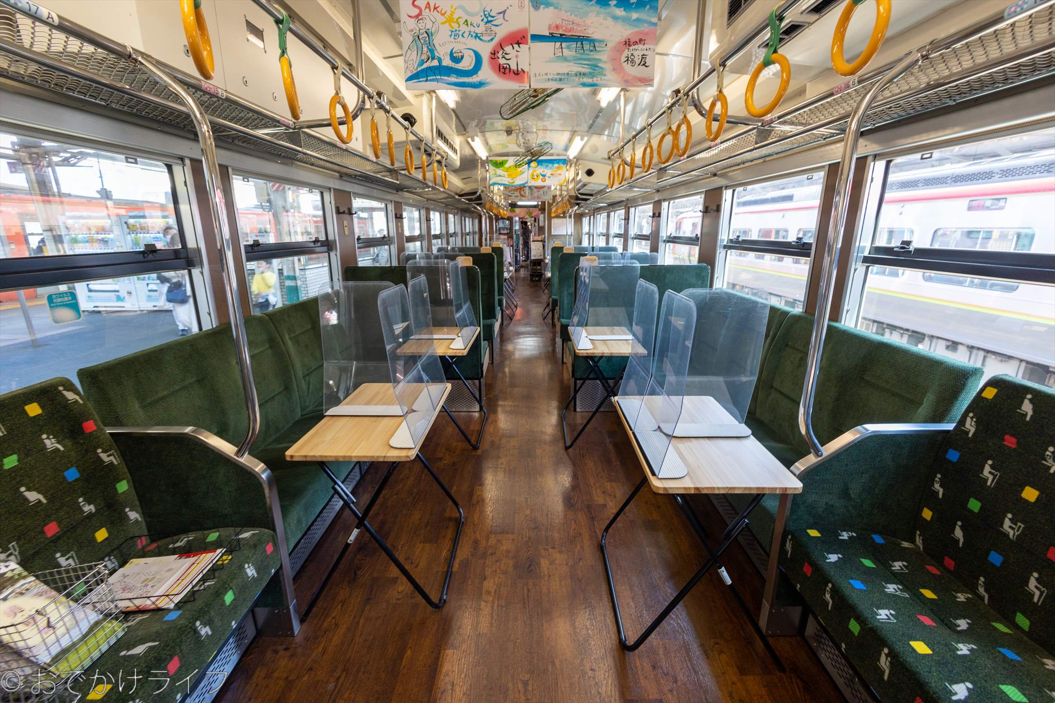 乗車記】 津山線観光列車「SAKU美SAKU楽」(さくびさくら)に乗ってきた