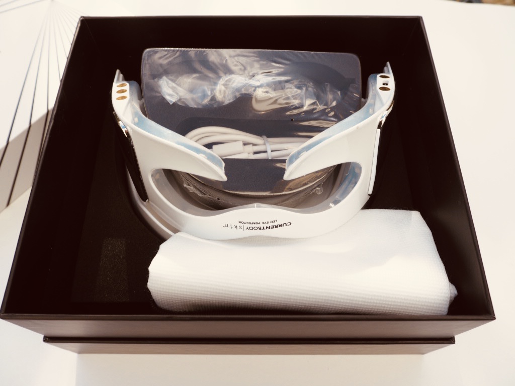 Facial devices | CurrentBody Skin LED Eye Perfector review +