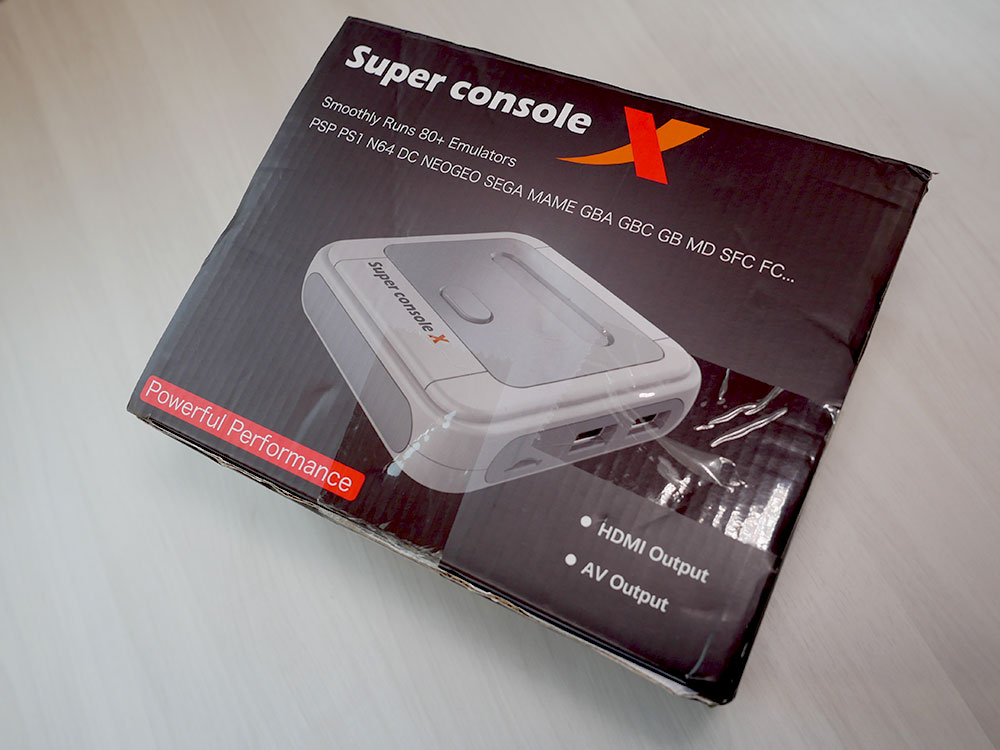 Super Console X PRO レビュー！性能良い、なかなか楽しい、トラブった
