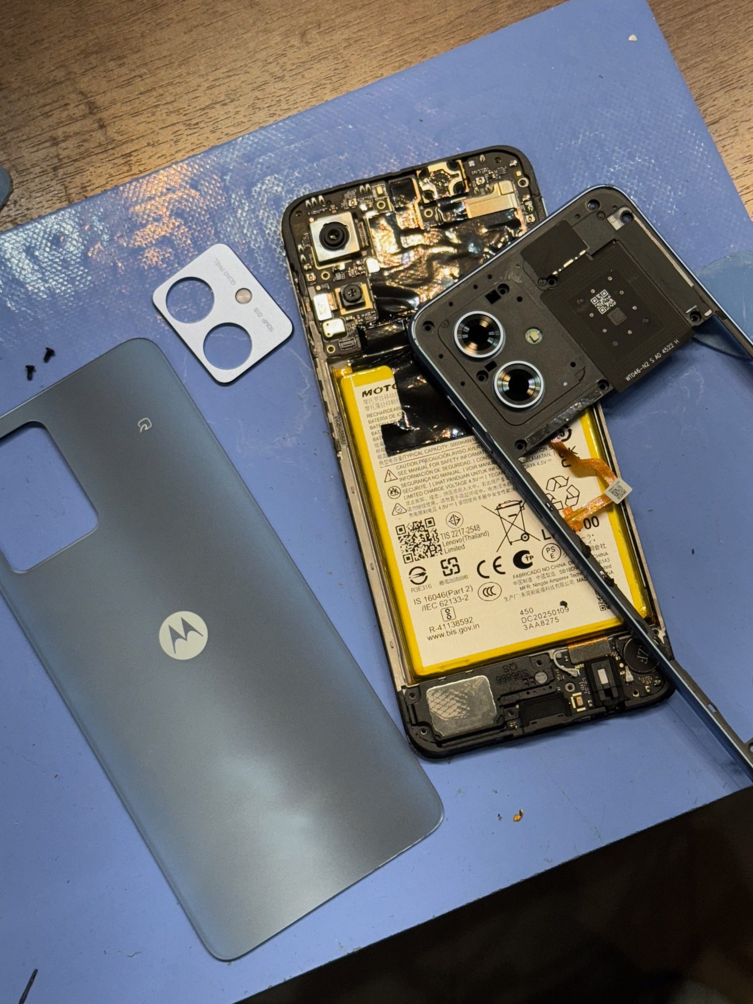 赤池店】moto g64y 5Gの画面割れ修理【日進市赤池からご来店