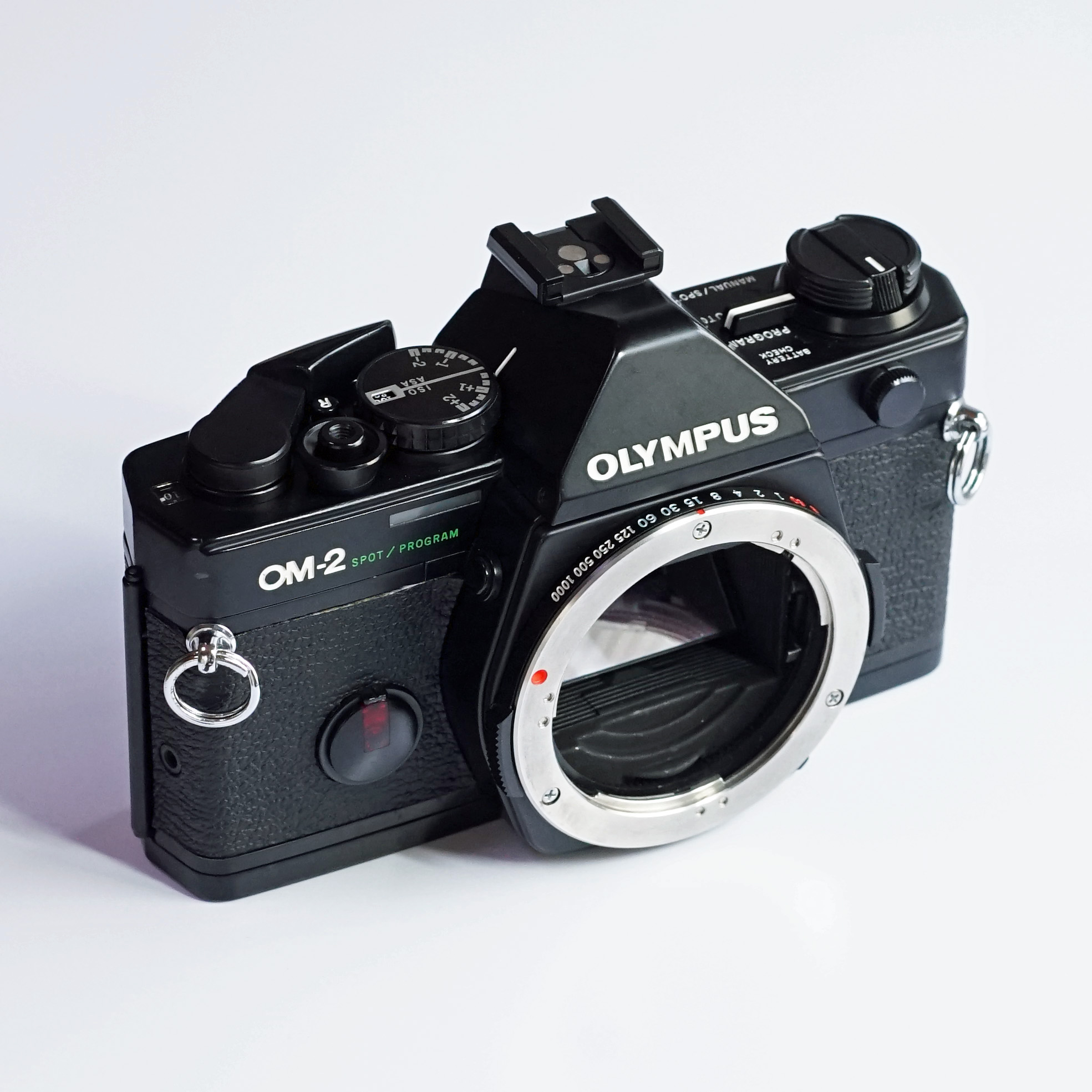 OLYMPUS OM-2 SPOT/PROGRAM ¥24,800（中古 フィルムカメラ 35mm 一眼