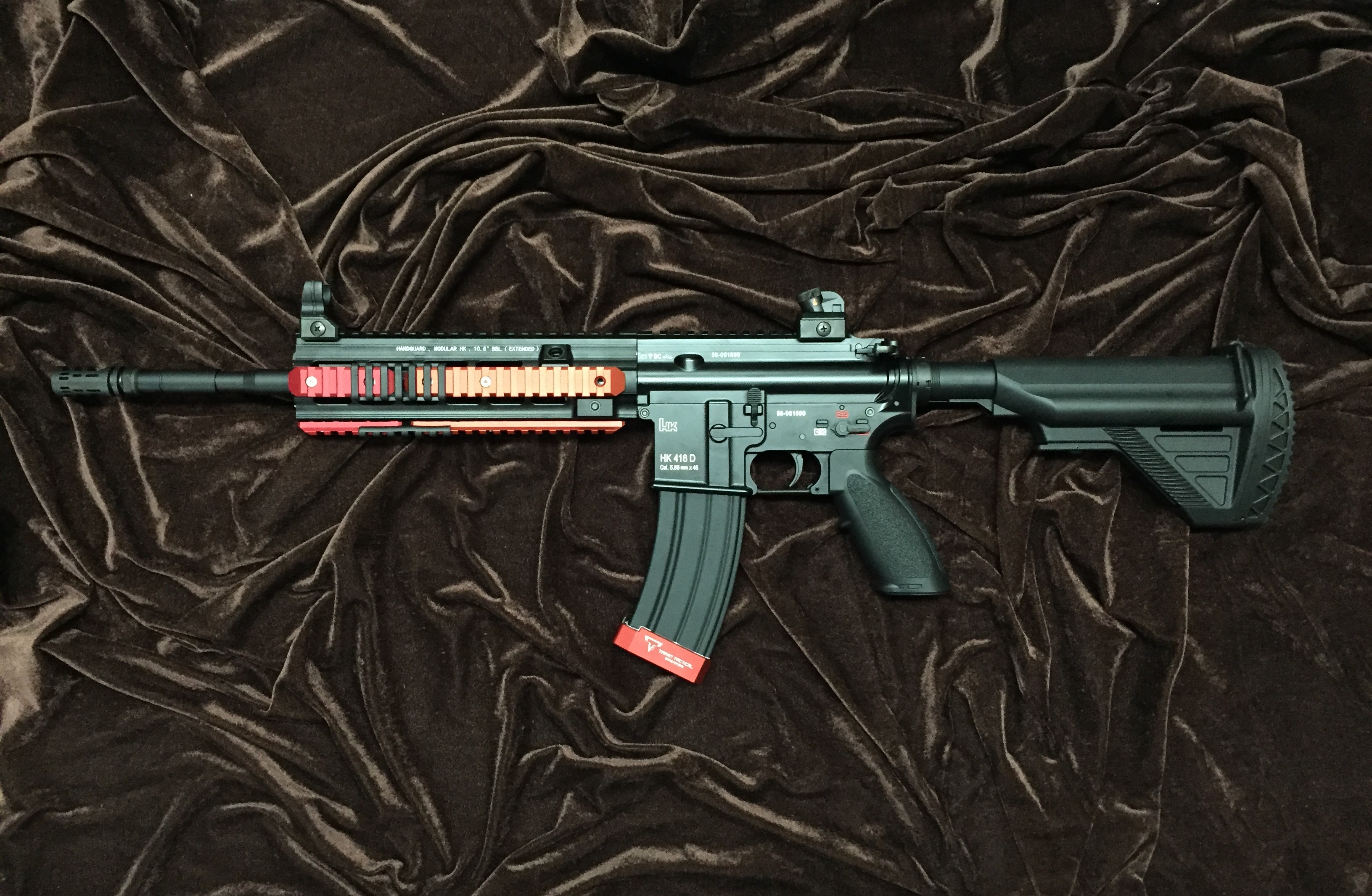 東京マルイ HK416D 次世代電動ガンのカスタムをさせて頂きました