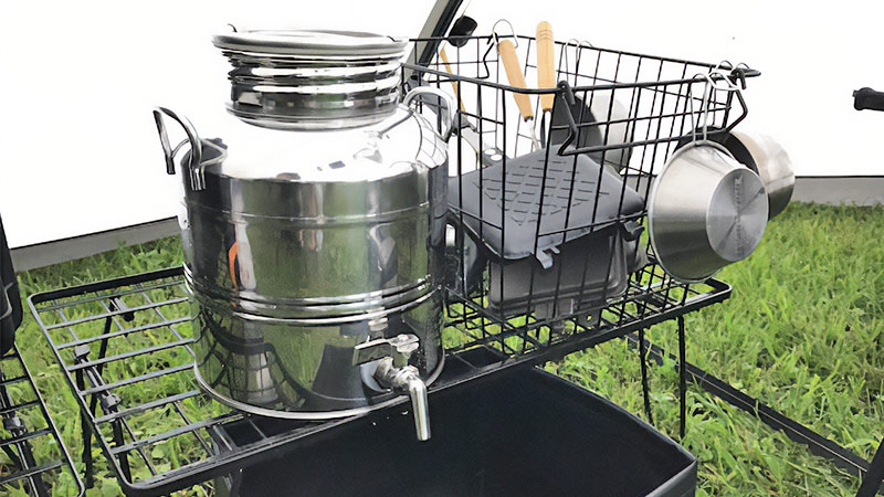 ステンレス製！マルキジオのオイルドラムがウォータージャグにオススメ！