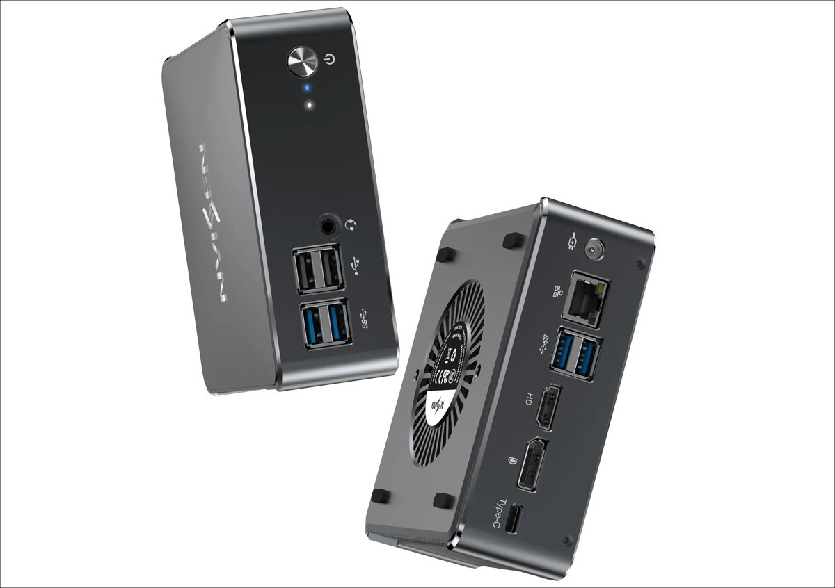 NVISEN MU05 － Core i7-1165G7搭載の高性能なミニPC、発売記念価格が