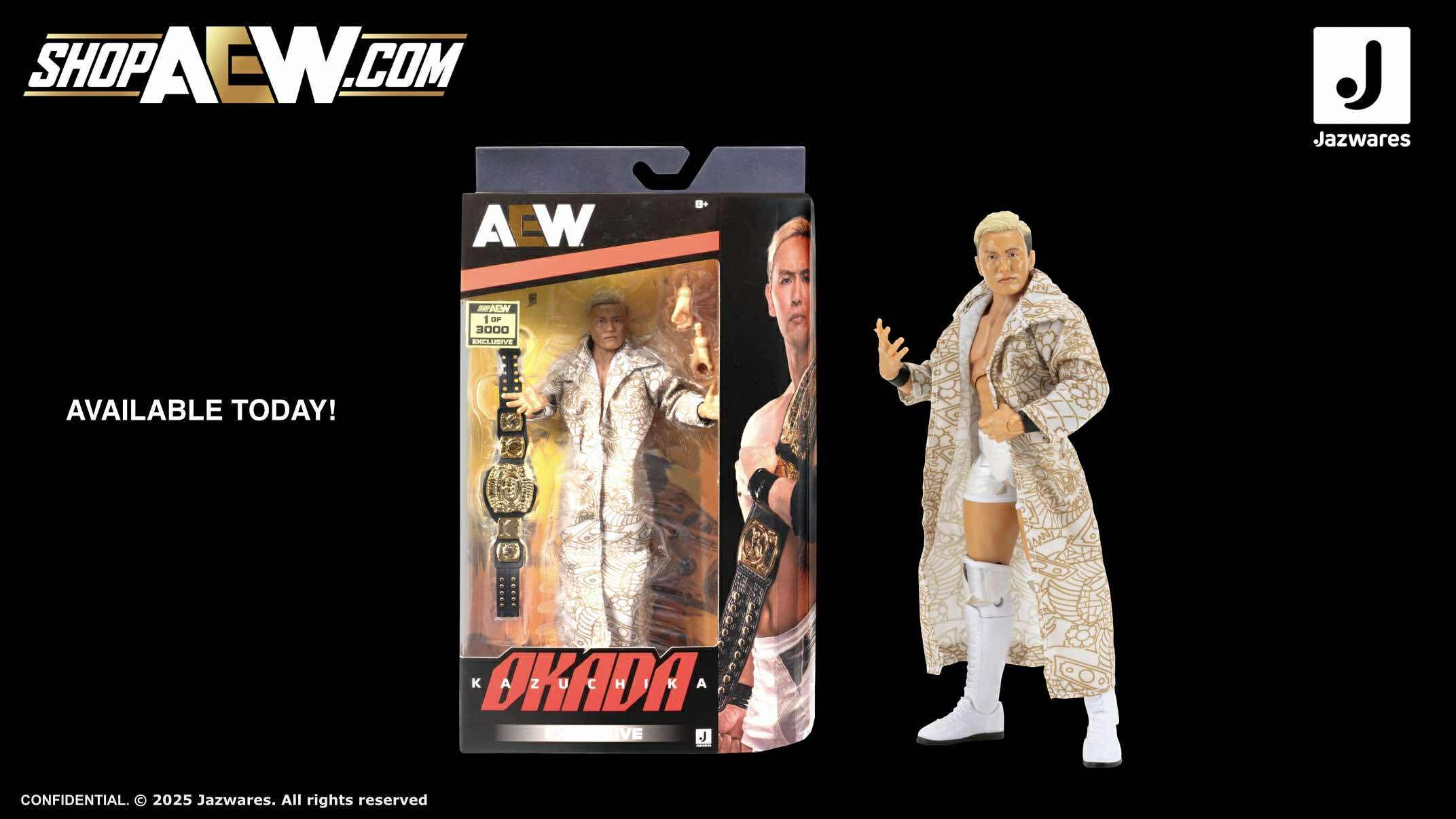 Kazuchika Okada Shop AEW Exclusive Now Available – Wrestling