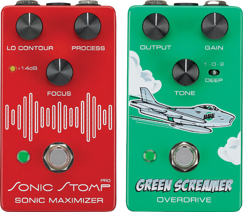 BBE Sonic Stomp Pro & Green Screamer V2 – Vintage Guitar® magazine